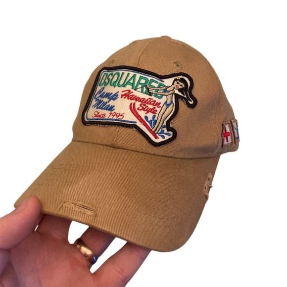 DSQUARED2 Other - SOLD DSquared2 S/S 05 Camp Milan Distressed Hat